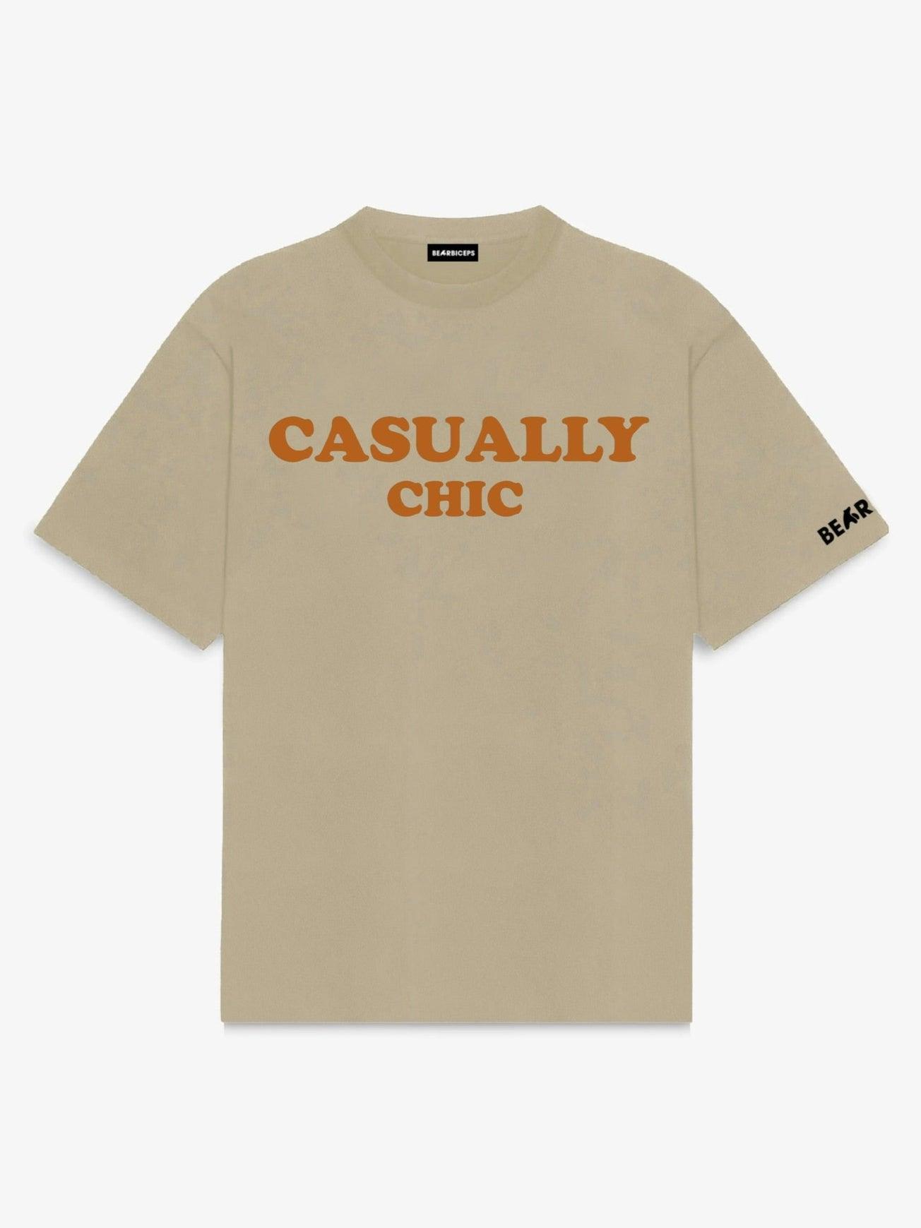 bearbiceps casually chic oversized tshirt beige