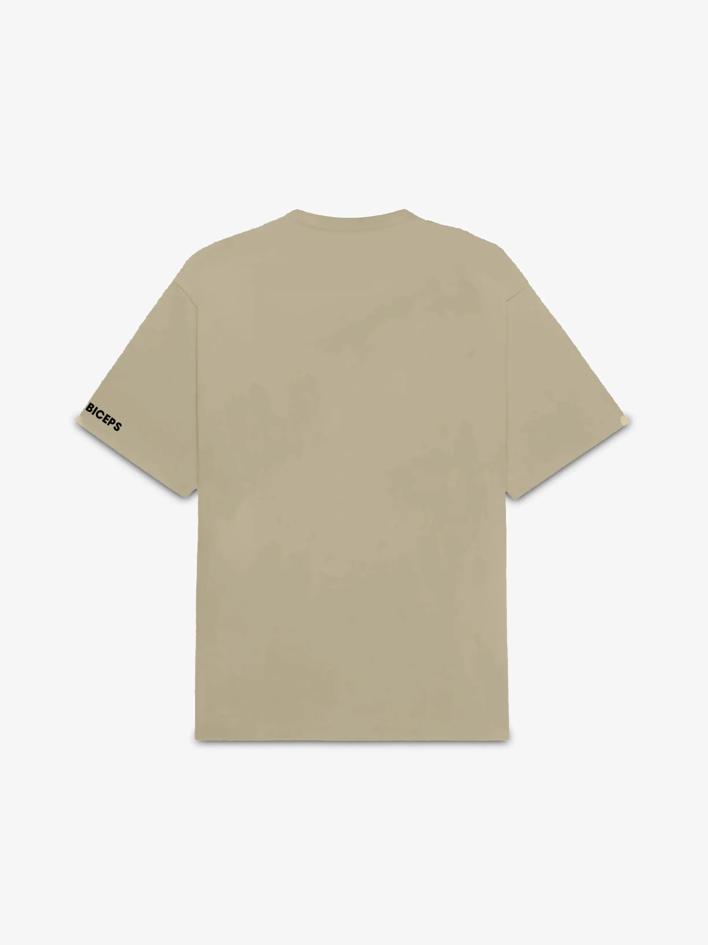 Bearbiceps Beige Tee Back