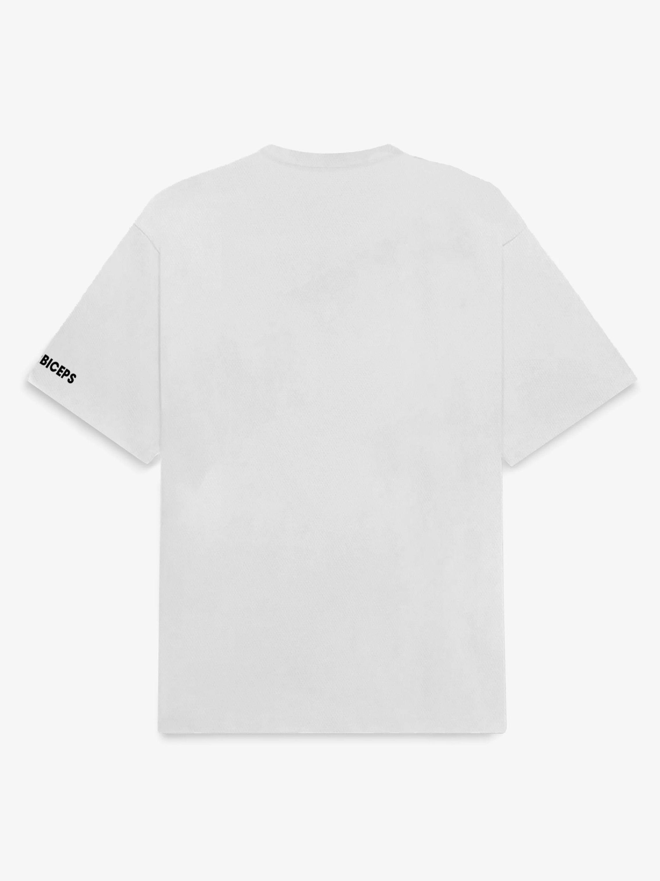 casually chic oversized white tshirt