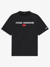 future generation black oversized black tshirt