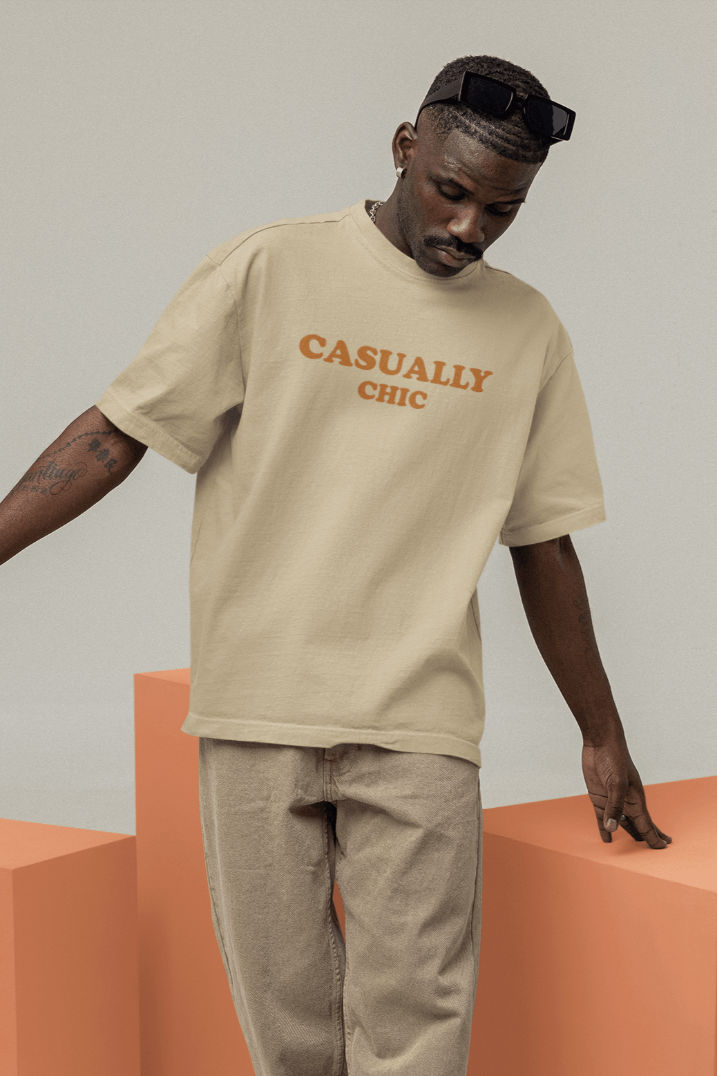 Bearbiceps Casually Chic oversized tshirt