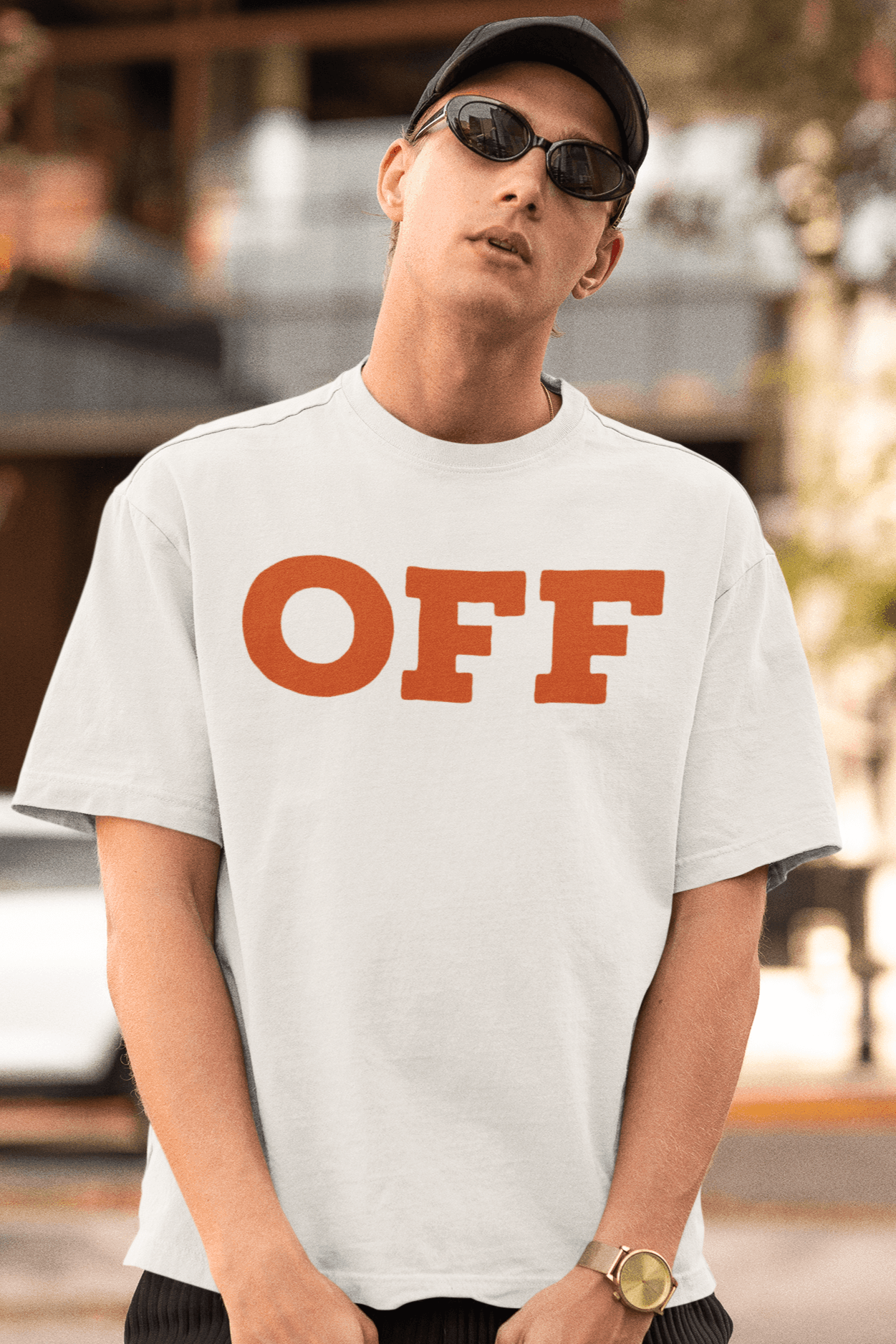 OFF Oversized T-Shirt - BearBiceps
