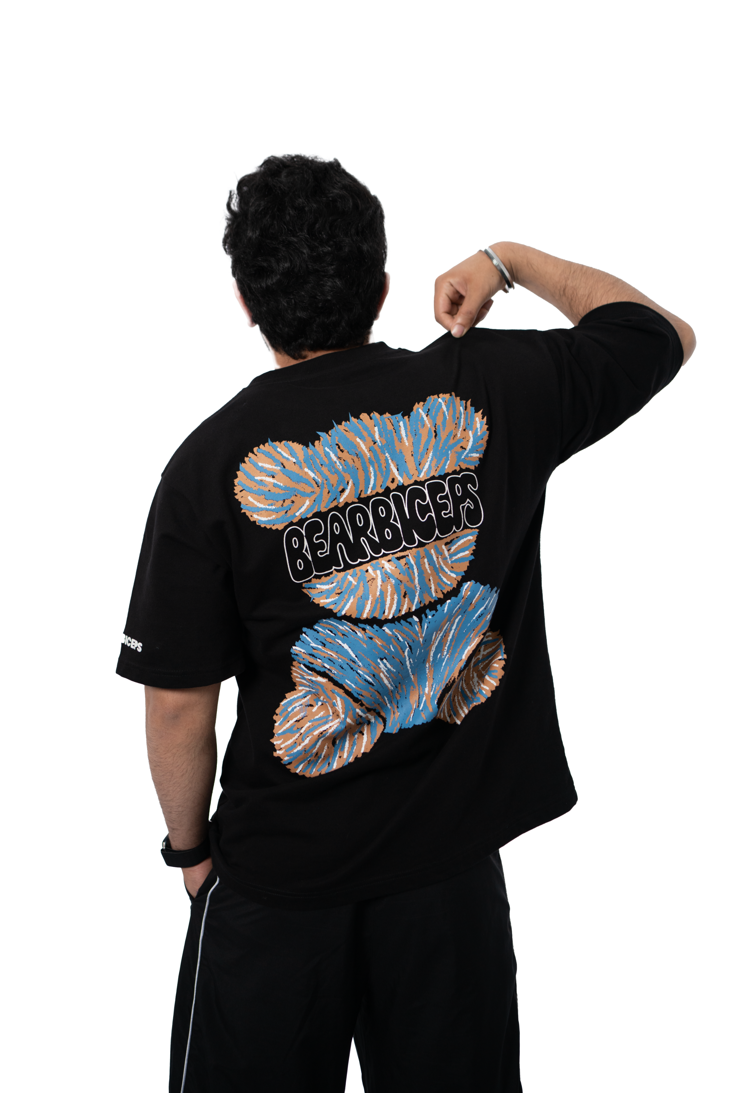 BEARBICEPS RAW BEAR TSHIRT BLACK