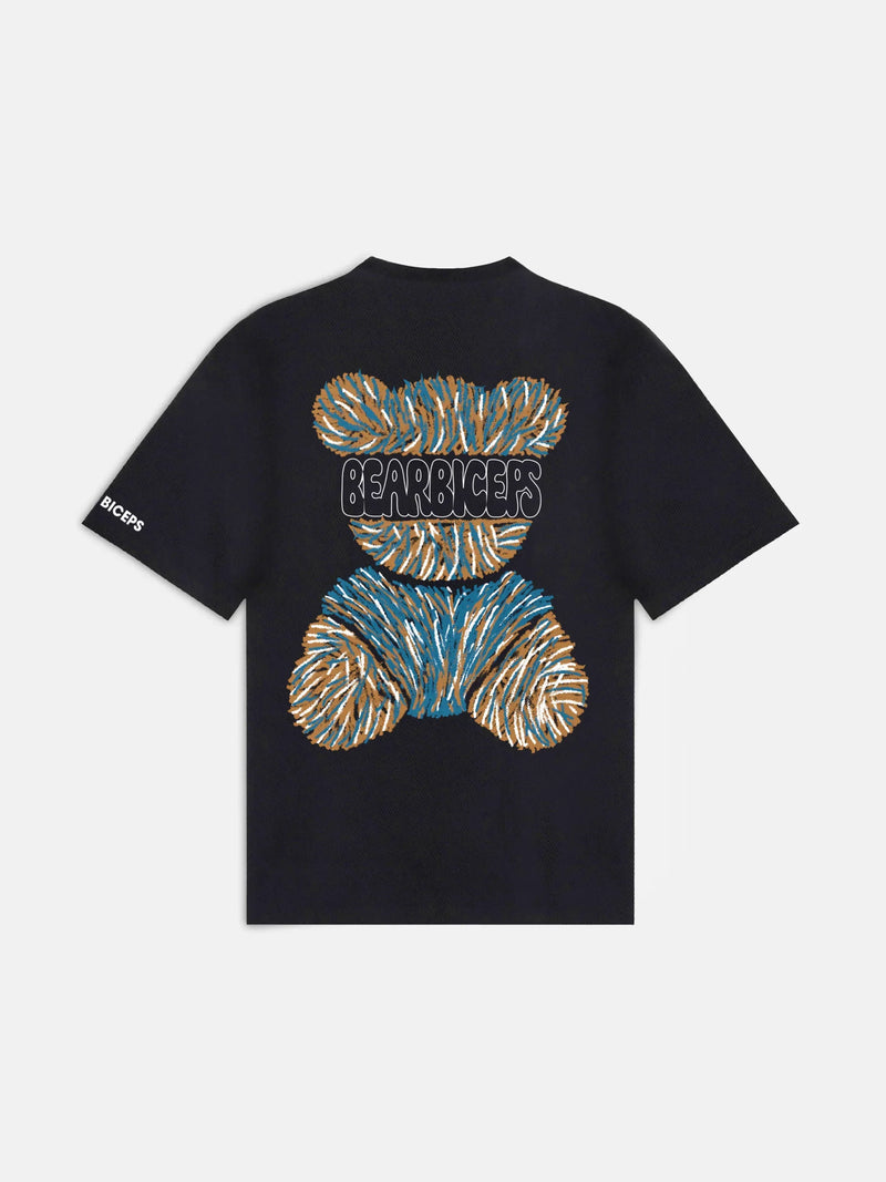 Bearbiceps raw bear black tshirt