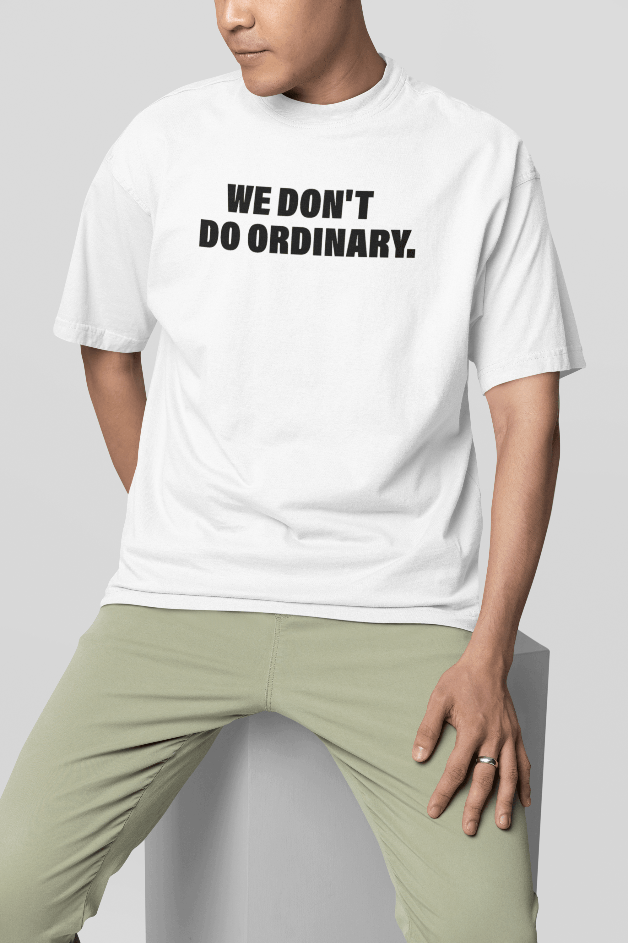 ORDINARY WHITE TEE